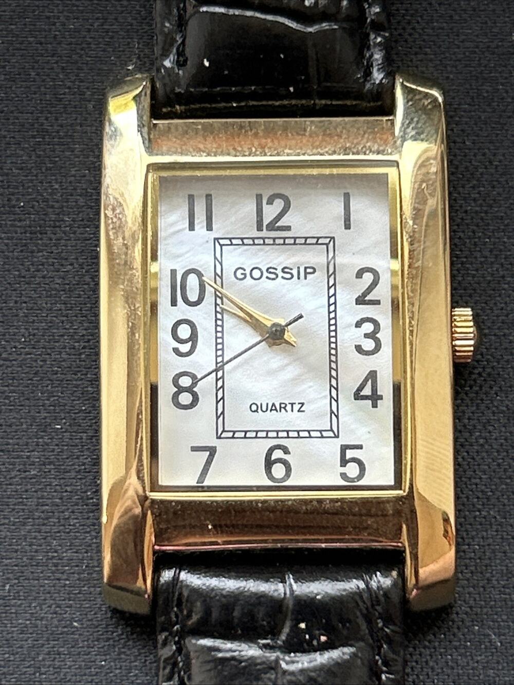 Gossip MOP Dial Gold Tone Women’s Quartz Watch